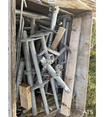 Plettac Assco Scaffolding with 88 frames, bracing, Plettac Assco Scaffolding with 88 frames, bracing, 2 image 23