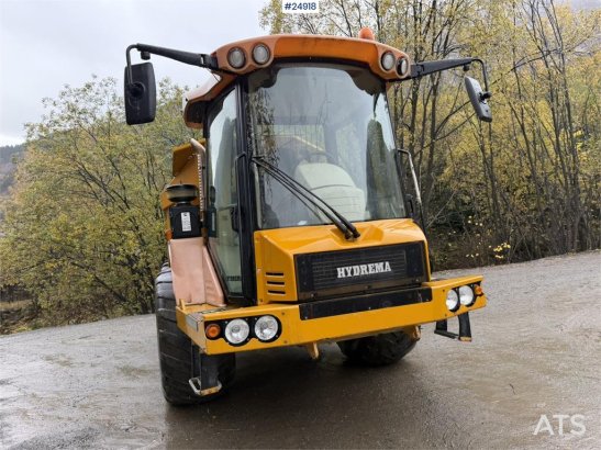 Hydrema 912E Dumper truck with white registration plates Hydrema 912E Dumper truck with white registration plates 2015 2 D...