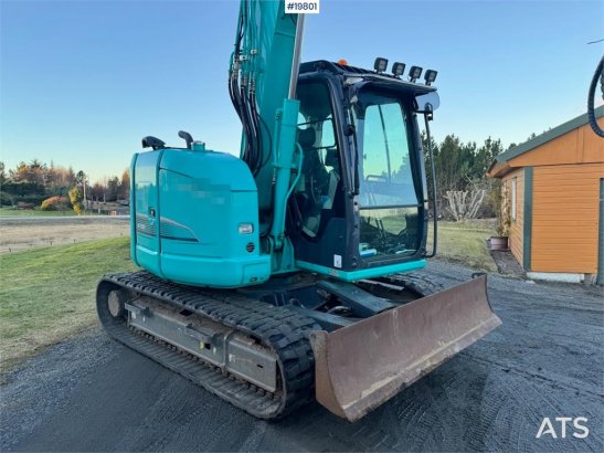 Kobelco SK75SR-3E crawler excavator with rototilt, 4 bucke SK75SR-3E crawler excavator with rototilt, 4 bucke 2018 2 Crawl...