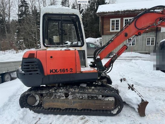 Kubota KX161-2 Tracked Excavator with Hydraulic Grading B KX161-2 Tracked Excavator with Hydraulic Grading B 2002 2 Crawle...