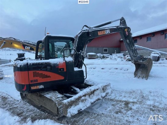 Hardlife HE80 mini excavator w/ narrow bucket and Hardlife HE80 mini excavator w/ narrow bucket and 2022 2 Crawler Excavat...