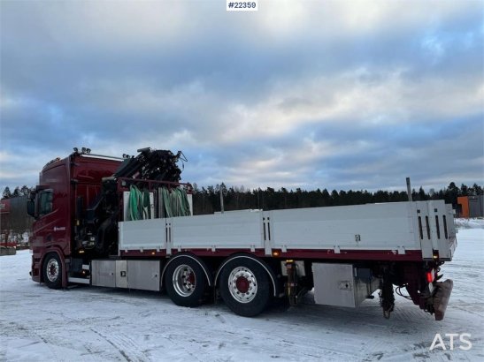 Scania R500 6x2 crane truck w/ 47 t/m Hiab crane with jib R500 6x2 crane truck w/ 47 t/m Hiab crane with jib 2019 2 Crane ...
