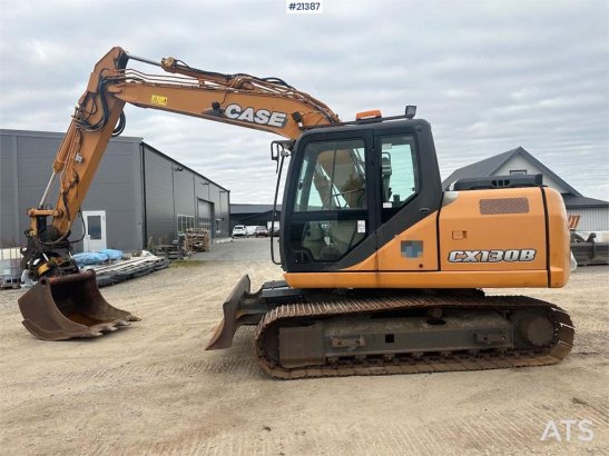 CASE CX130B excavator w/rototilt and two buckets. WATCH CX130B excavator w/rototilt and two buckets. WATCH 2011 2 Crawler ...