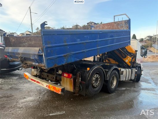 Volvo FM crane truck with a tipper and a 26.5 t/m Effer FM crane truck with a tipper and a 26.5 t/m Effer 2011 2 Crane tru...