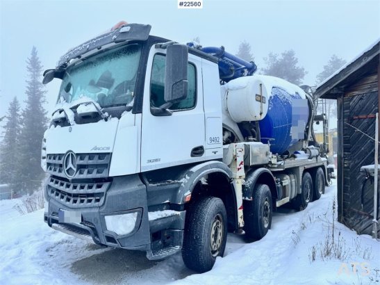 Mercedes-Benz Arocs 3251 Concrete Pump Truck – CIFA Magnum MK 28 Arocs 3251 Concrete Pump Truck – CIFA Magnum MK 28 2016 2...