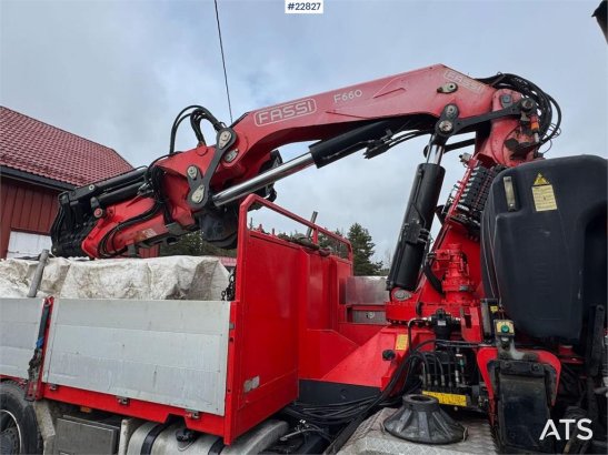 DAF CF85 8x4 crane truck with 66 t/m Fassi crane crane CF85 8x4 crane truck with 66 t/m Fassi crane crane 2013 2 Crane tru...