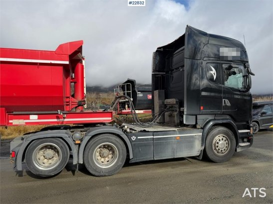 Scania R580 6x2 tractor unit with tipping hydraulics, com R580 6x2 tractor unit with tipping hydraulics, com 2014 2 Tracto...