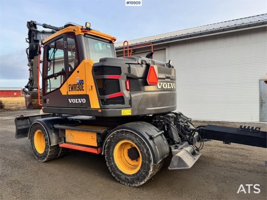 Volvo EWR130 Wheel Excavator w/ Rototilt and 2 buckets. EWR130 Wheel Excavator w/ Rototilt and 2 buckets. 2024 2 Crawler E...