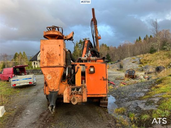Tamrock DHA400 Drilling rig w/ CPR 438L hammer Tamrock DHA400 Drilling rig w/ CPR 438L hammer 1986 2 image 24