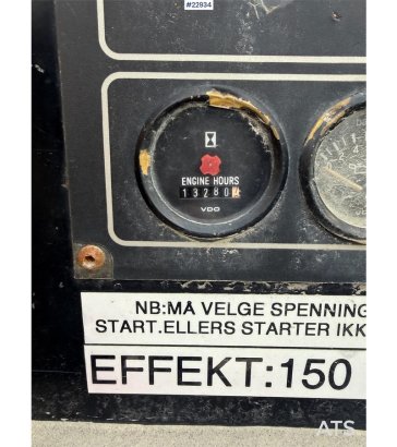 Sdmo JS150 diesel generator SDMO JS150 diesel generator 1999 2 Generators image 9