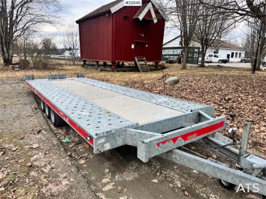 Temared Tellus trailer with tipper – 3 axles temared Tellus trailer with tipper – 3 axles 2020 2 Flatbed open trailers ima...