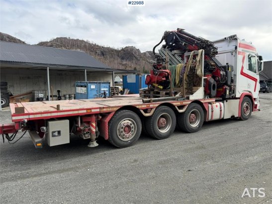 Scania R500 8x4 combination vehicle with a 71 t/m Fassi c R500 8x4 combination vehicle with a 71 t/m Fassi c 2020 2 Crane ...