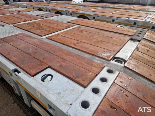 Alim Treyler Machine trailer 3 axles - Completely galva Alim Treyler Machine trailer 3 axles - Completely galva 2025 2 Low...
