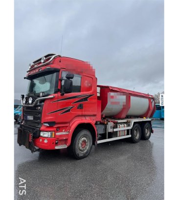 Scania R730 6x4 snow plow–equipped tipper truck with unde R730 6x4 snow plow–equipped tipper truck with unde 2016 2 Tipper...