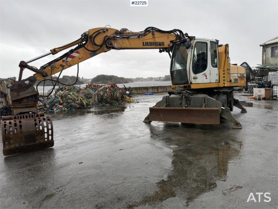 Liebherr A316 Litronic with sorting claw 6665 2009 2 Wheeled Excavators image 37