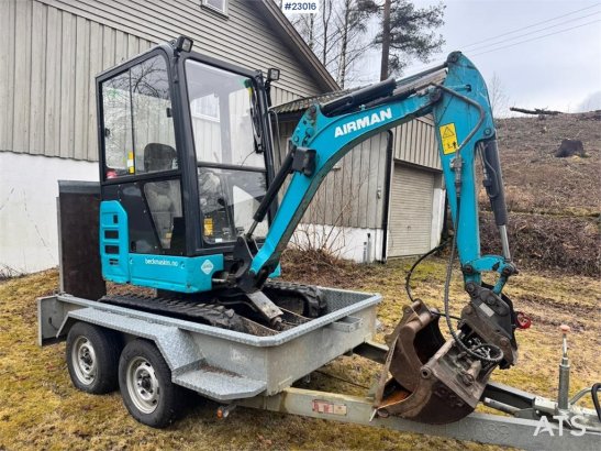 Airman AX19-6A mini excavator with 2 buckets and 2014 mac AX19-6A mini excavator with 2 buckets and 2014 mac 2018 2 image 24