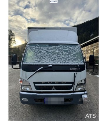 Mitsubishi Fuso 7C18 4x2 box truck with tail lift – repair ob Fuso 7C18 4x2 box truck with tail lift – repair ob 2010 2 im...
