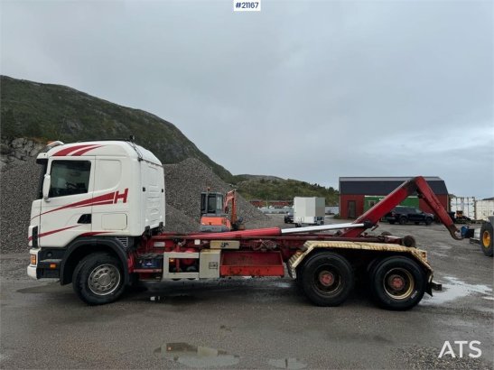 Scania R164 6x4 Hook truck. R164 6x4 Hook truck. 2003 2 image 98