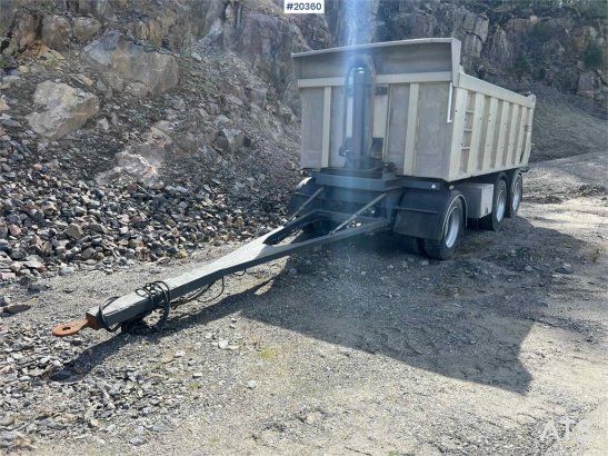 Maur car body 3 axle tow trailer Maur car body 3 axle tow trailer 1999 2 Dump trailers image 99