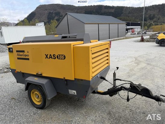 Atlas Copco AS 186 - Mobil dieselkompressor - modell AS 186 - Mobil dieselkompressor - modell 2010 2 Compressors image 9
