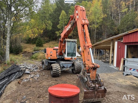 Atlas 1304 w/ 1 backhoe bucket Low Hours! 1304 w/ 1 backhoe bucket Low Hours! 2002 2 Wheeled Excavators image 9