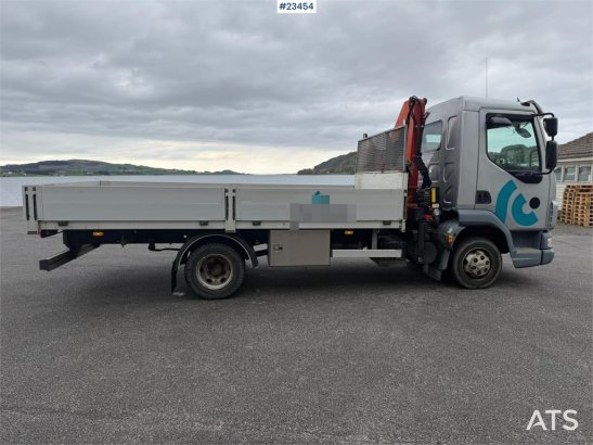 DAF 45.180 flatbed truck with low mileage and a PK4100 45.180 flatbed truck with low mileage and a PK4100 2007 2 image 9