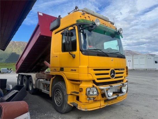 Mercedes-Benz Actros 2646 Tridem Hooklift Truck – Repair Object Actros 2646 Tridem Hooklift Truck – Repair Object 2007 2 i...