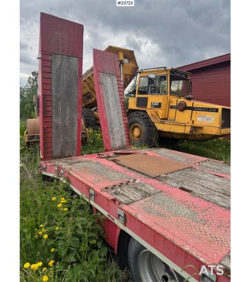 Maur Machine Trailer – Hydraulic Loading Ramps Maur Machine Trailer – Hydraulic Loading Ramps 2015 2 Lowloader trailers im...