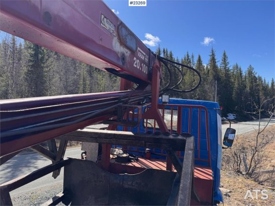 Scania R112 Truck with Crane and Saw R112 Truck with Crane and Saw 1985 2 Crane trucks image 39