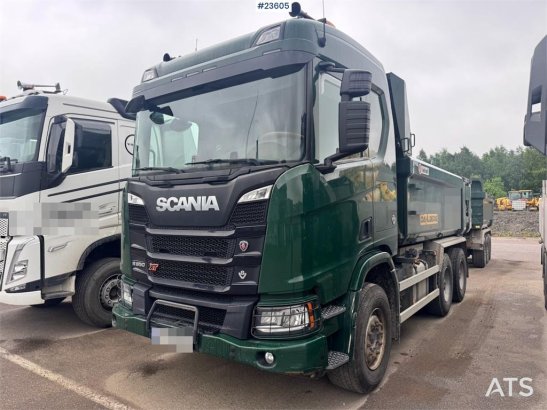 Scania R650 6x4 Tipper Truck with Istrail Tri-Axle Traile R650 6x4 Tipper Truck with Istrail Tri-Axle Traile 2020 2 Tipper...