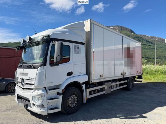 Mercedes-Benz Actros 1835L 4x2 box truck w/ ADR rigged, new clut Actros 1835L 4x2 box truck w/ ADR rigged, new clut 2014 2...