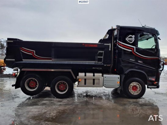 Volvo Fh16 650 6x4 Tipper Truck w/ Sørling Triple Traile 590 2018 2 Tipper trucks image 9