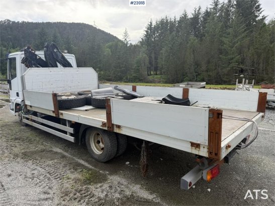Iveco 75E18 crane truck with Hiab 055XS D3 crane for sal 75E18 crane truck with Hiab 055XS D3 crane for sal 2008 2 Crane t...