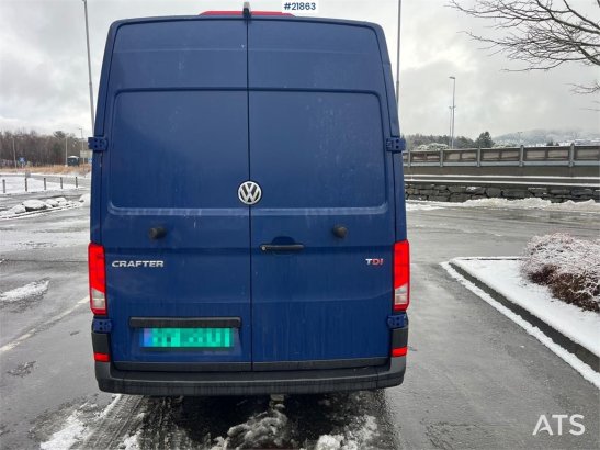 Volkswagen Crafter Van Volkswagen Crafter Van 2017 2 Small Vans image 9