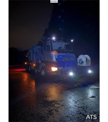 Mercedes-Benz Arocs with a Meyco Roadrunner concrete spray unit Mercedes-Benz Arocs with a Meyco Roadrunner concrete spray...