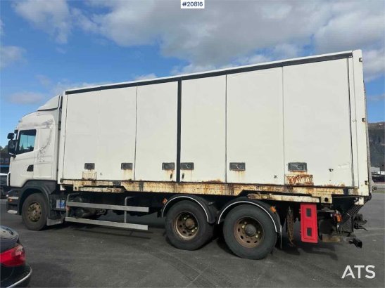 Scania R480 3 axle container truck with/ lift. R480 3 axle container truck with/ lift. 2008 2 image 9