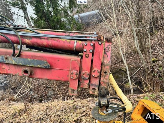 HMF 1150 crane with grab. HMF 1150 crane with grab. 1996 2 image 9