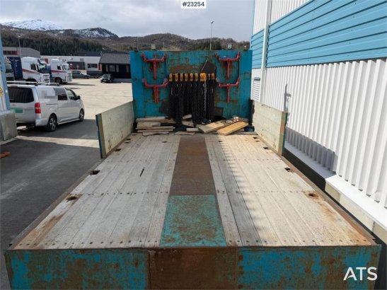 Pacton Nootboom 3 akslet maskinhenger m/ uttrekk, karmer Pacton Nootboom 3 akslet maskinhenger m/ uttrekk, karmer 2004 2 L...