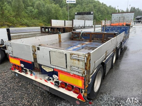 Broshuis 3 akslet well semi-trailer with a 6 m extension Broshuis 3 akslet well semi-trailer with a 6 m extension 2015 2 i...
