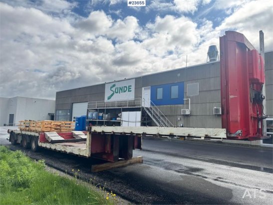 Pacton SDX350 Low Loader Trailer Pacton SDX350 Low Loader Trailer 2012 2 Lowloader semi-trailers image 9