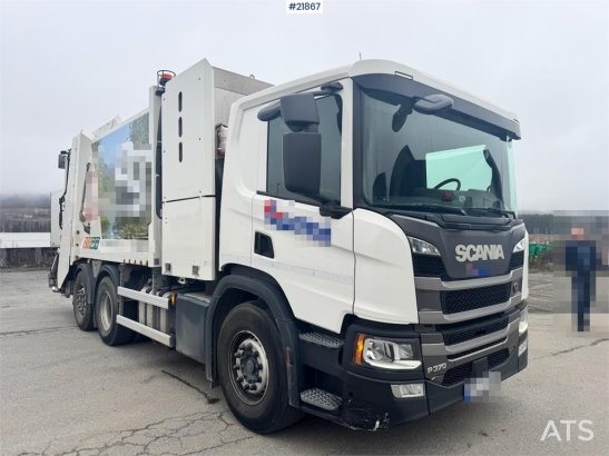 Scania P370 Waste Collection Truck with Washing System WA P370 Waste Collection Truck with Washing System WA 2021 2 image 9