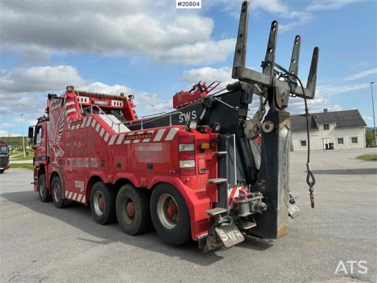 Mercedes-Benz Actros 4448 8x8 heavy hauler w/ SWS body and low m Mercedes-Benz Actros 4448 8x8 heavy hauler w/ SWS body an...