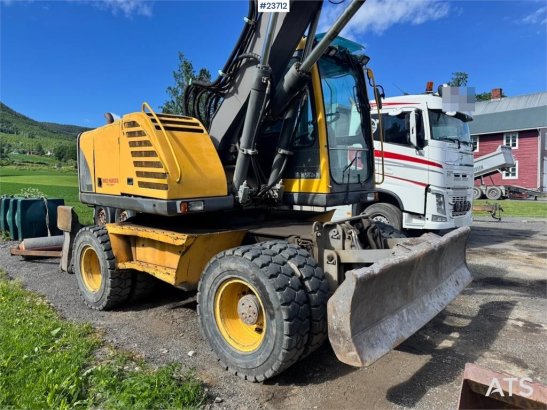 Volvo EW160B Wheeled Excavator with Rototilt and 2 Bucke EW160B Wheeled Excavator with Rototilt and 2 Bucke 2004 2 Wheeled...