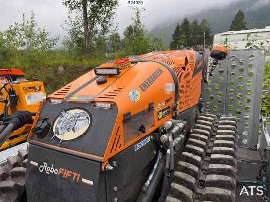 Energreen Robofifti crawler machine w/ brush crusher and pas Energreen Robofifti crawler machine w/ brush crusher and pas ...