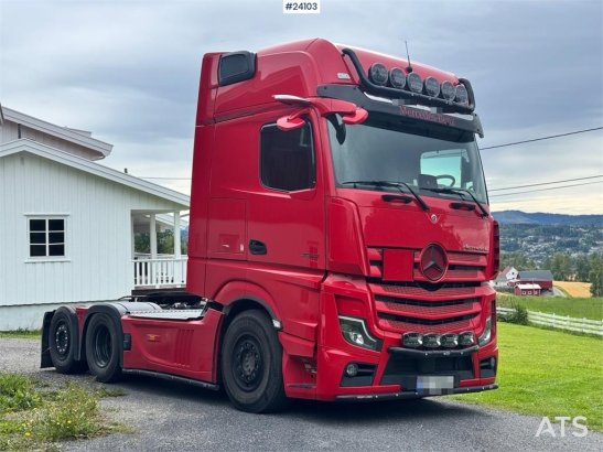 Mercedes-Benz Actros 2553LS 6x2 Tractor Unit – Hydraulics – Well Mercedes-Benz Actros 2553LS 6x2 Tractor Unit – Hydraulics...
