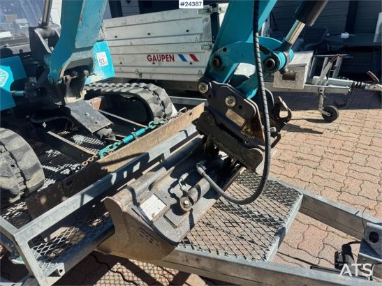 Airman AX19-7 Mini Excavator with 2 Buckets and 2021 BK M AX19-7 Mini Excavator with 2 Buckets and 2021 BK M 2020 2 image 9