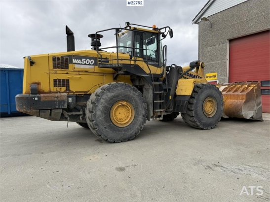 Komatsu WA500-7 wheel loader with a bucket 848 2013 2 Wheel Loaders image 54