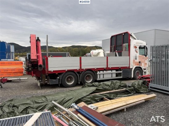 Scania R650 6x4 Crane truck – 23 tm HMF crane R650 6x4 Crane truck – 23 tm HMF crane 2018 2 Crane trucks image 9