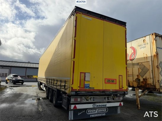 Krone 3-axle curtain-sided trailer with 2-axle Krone dol 3-axle curtain-sided trailer with 2-axle Krone dol 2021 2 image 9