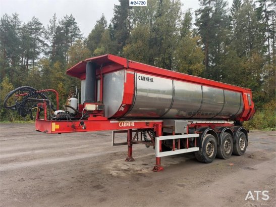 Carnehl Tipping Semi-Trailer with Air-Operated Cover Carnehl Tipping Semi-Trailer with Air-Operated Cover 2012 2 image 9